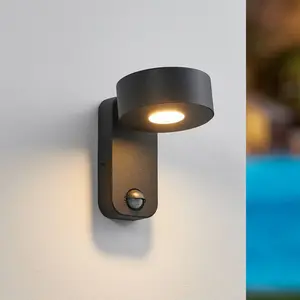Comparateur de prix : Eglo Palosco Applique Murale Extérieure Led avec Détecteur de Mouvemen...