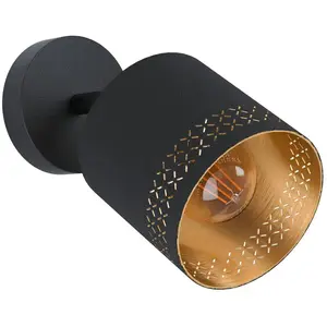 Comparateur de prix : Eglo 99276 Spot, Noir