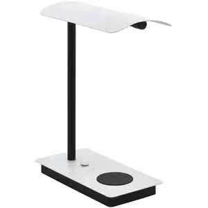 Comparateur de prix : EGLO Lampe à poser LED Arenaza, dim, QI, blanche