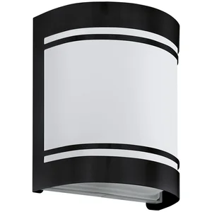 Comparateur de prix : EGLO Applique extérieure Cerno E27 40w noir-blanc