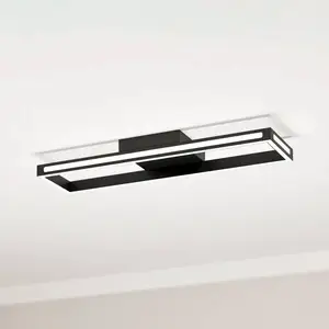 Comparateur de prix : EGLO connect Plafonnier LED Savilanas-Z, CCT, noir