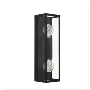 Comparateur de prix : EGLO Applique salle bain Amezola, deux lampes, noire