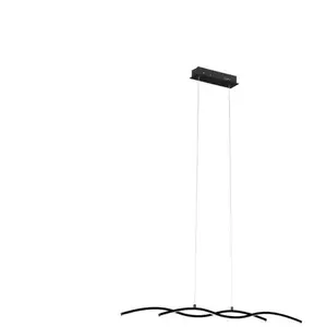 BUT Suspension LED L.98,5 cm LASANA NR Noire