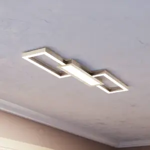 Comparateur de prix : EGLO Luminaire plafonnier LED Monirote, lampe pour salon et cuisine di...
