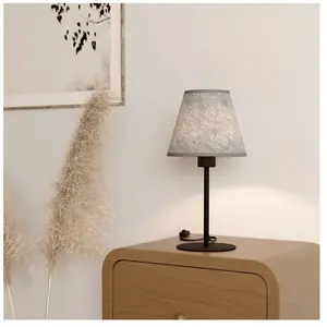 EGLO Lampe à poser Alsager avec abat-jour en feutre pas cher
