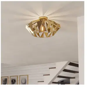 Comparateur de prix : Eglo CARLTON Plafonnier, E27, 43908,