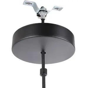 Comparateur de prix : Suspension Haxey E27 40W IP20 effet naturelle Eglo L.100 x  50 cm