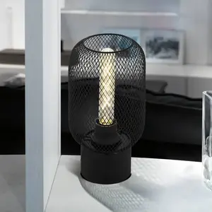 Comparateur de prix : Eglo Lb19 Lampe de Table 1 Ampoule E27 Noir