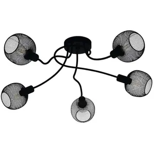 Comparateur de prix : Eglo 43374 Plafonnier, Noir