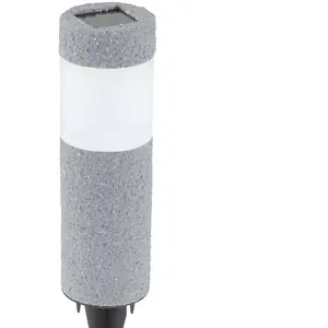 EGLO Lampe à piquet LED solaire Mino, grisVendu parluminaire