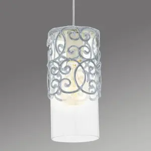 Eglo Lampe 49202 Intérieur, Argent pas cher