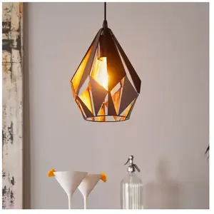 Comparateur de prix : EGLO Suspension Carlton 1 49997