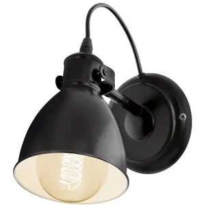 Comparateur de prix : EGLO Lampe murale PRIDDY Noir et blanc 49468