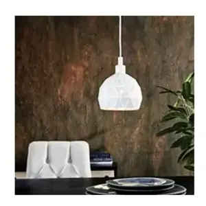 EGLO Roccaforte Plafonnier Dome Suspension Blanc pas cher