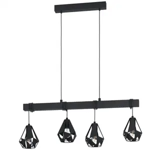 Eglo TOWNSHEND 7 Suspension E27, 33425, pas cher