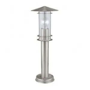 Comparateur de prix : Borne de jardin LISIO en acier EGLO - Ampoule E27 60W - IP44 - H. 500 x Ø 175 mm