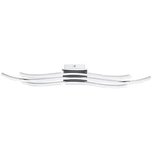 EGLO Plafonnier RONCADE chrome 2400 Lm pas cher