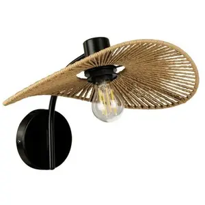 Comparateur de prix : Applique E27, acier / corde naturel, Siruela - Eglo