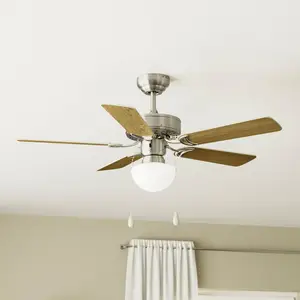 Comparateur de prix : EGLO Cadiz Plafondlamp met ventilator - 106,6cm - AC longer life - Gri...