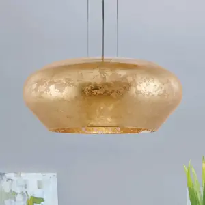 EGLO Stars Of Light Suspension Priorat, verre, doré pas cher