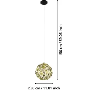 Eglo SKOURA Suspension, E27, 39754, pas cher