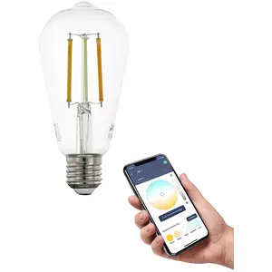Comparateur de prix : EGLO connect-z E27 ST64 Lampe 6W 806lm 2200-6500K