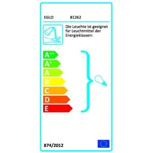 Comparateur de prix : Eglo Lampe de Bureau à Pince Fabio - E14 - Blanc