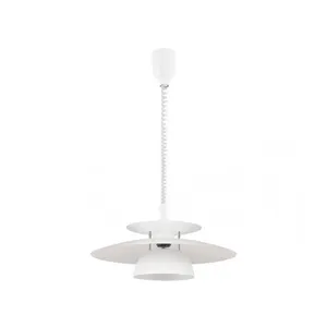Comparateur de prix : Eglo 87055 Lampe Suspension à Hauteur Réglable, Métal, E27, Gris