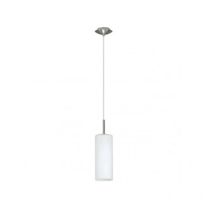 Comparateur de prix : EGLO Suspension TROY 3 1 ampoule nickel satiné