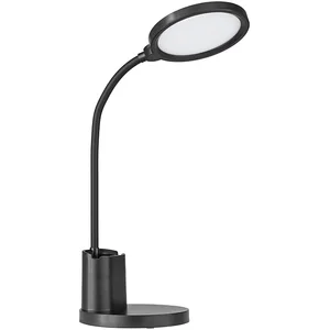 EGLO Lampe de bureau rehamna noir variateur tactile pas cher