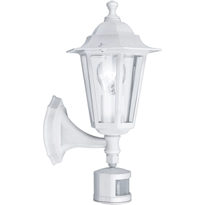 Comparateur de prix : Eglo Applique montante à detecteur LATERNA blanche