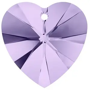 Cristaux de Swarovski Pendentif coeur Xilion 6228 - 14 mm - VioletVendu parscrapmalin