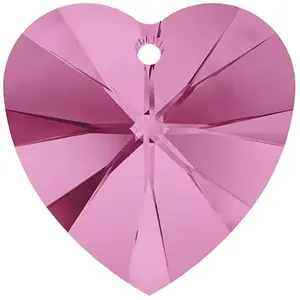 Cristaux de Swarovski Pendentif coeur Xilion 6228 - 14 mm - RoseVendu parscrapmalin
