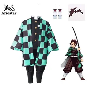 Comparateur de prix : Ensemble déguisement garçon adulte Ariestar® costume Demon Slayer Kime...