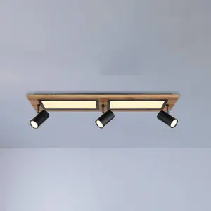 Globo Plafonnier Ulla avec LED, 5 lampes, 80x20cm pas cher