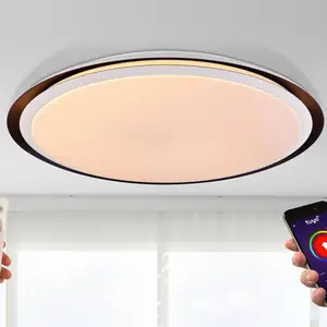 Globo Plafonnier LED Xaver Smart Home dimmable CCT pas cher