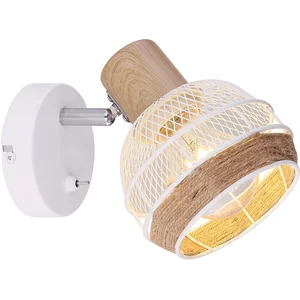 Globo Applique murale Widy à décor de corde de chanvreVendu parluminaire