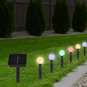Comparateur de prix : Globo Guirlande 36352-20 solaire RGBW, IP44, 20 lampes