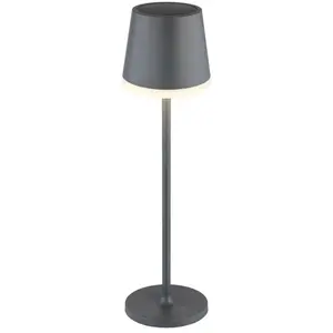 Comparateur de prix : Globo Lampe de table solaire 36637A, IP44, anthracite