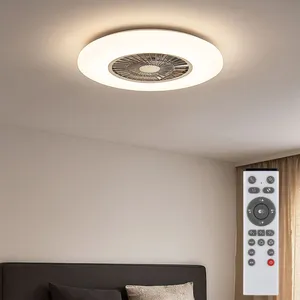 GLOBO Ventilateur de plafond avec télécommande Lampe de plafond à inte... pas cher