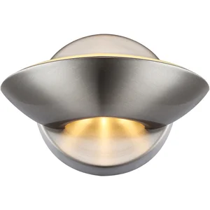 Globo Applique LED Cosimo, nickel mat