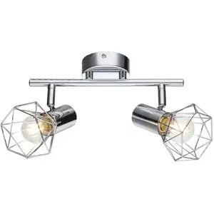 Comparateur de prix : Globo Plafonnier Daiva à 2 lampes ultra moderne
