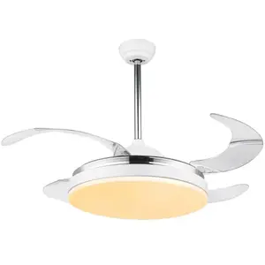 Globo Ventilateur de plafond LED Cabrera, CCT, blanc pas cher