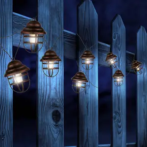 Comparateur de prix : Globo Guirlande lumineuse solaire Lina avec 8 lanternes