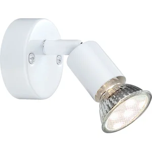 Globo Spot mural LED Olana, une lampe, blanc