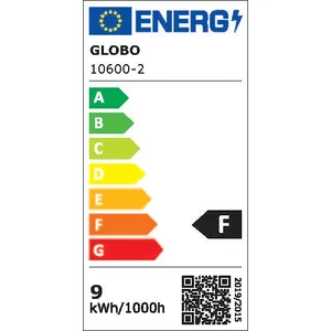 Globo Ampoule LED pvc , 2x E27 9W 230V, 810lm Source+ Output, 3000KVendu paramazon