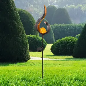 Design Lampe de décoration d'éclairage extérieur lumière solaire LED c...