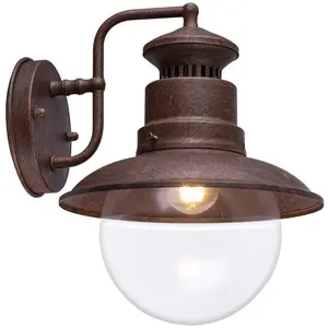Comparateur de prix : Globo Applique d'extérieur Sella acier inox rouille