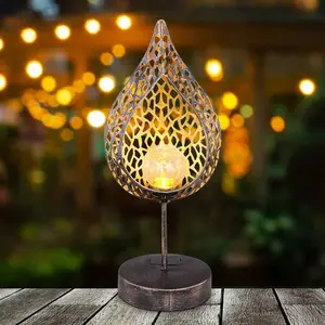 Comparateur de prix : Globo Lampe solaire LED 33528 en forme de feuille