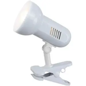 GLOBO Spot a pince métal l24 x h21 cm - Blanc pas cher